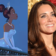 Princess Tiana and Kate Middleton (Disney/AFP)